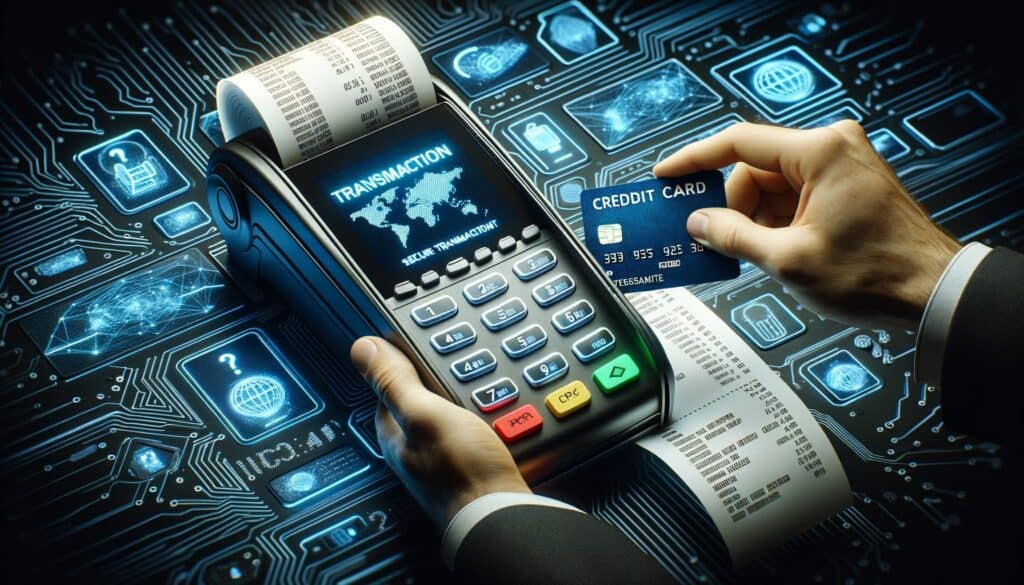 Processing Payments with a Credit Card Machine