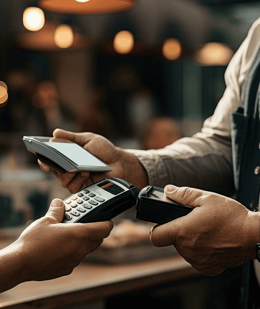 Modern card machines for businesses