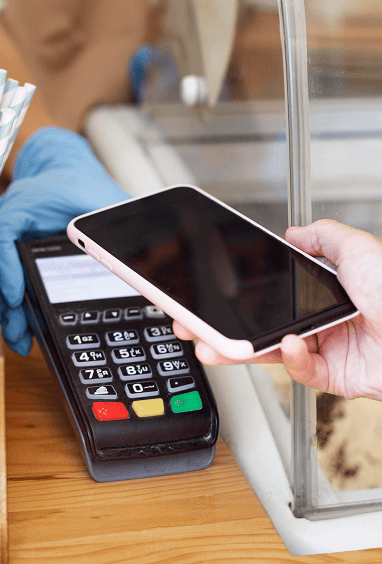 Modern card machines for businesses