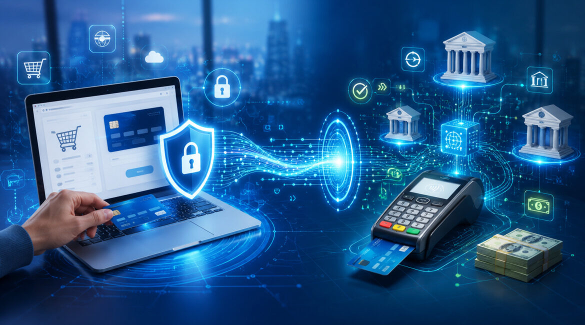 Payment gateway and processor digital transaction flow