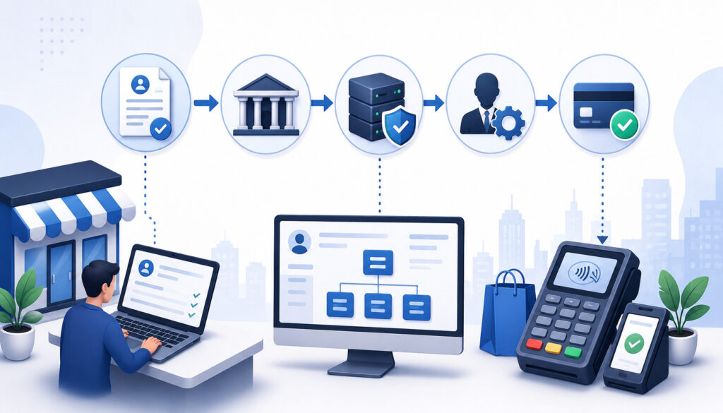 TID assignment process for merchant payment terminals
